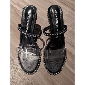 Alexander Wang Nova Low Heel Sandal Size 8